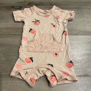 Kyte Baby Shortall in Peach🍑